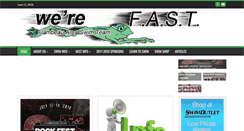 Desktop Screenshot of flambeauswim.com